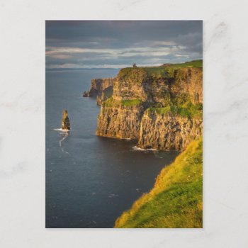 Ireland Coastline At Sunset Postcard by tothebeach at Zazzle