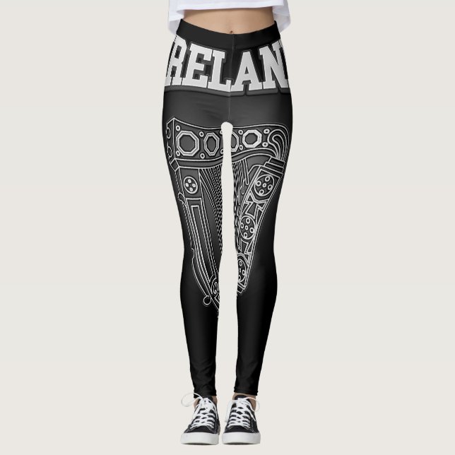 Ireland Coat of Arms Leggings (Front)