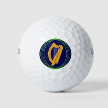Ireland Coat Of Arms Logo Golf Balls by DP_Holidays at Zazzle