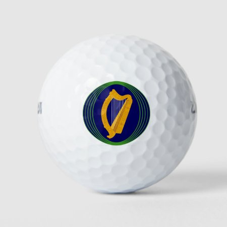 Ireland Coat Of Arms Logo Golf Balls