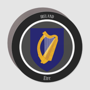 Ireland Coat of Arms Patriotic Car Magnet