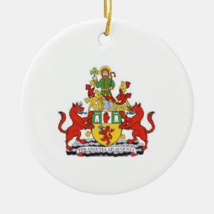 Ireland County Antrim Ceramic Christmas Ornament