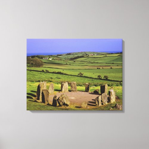 Ireland County Cork The Dromberg Stone Canvas Print