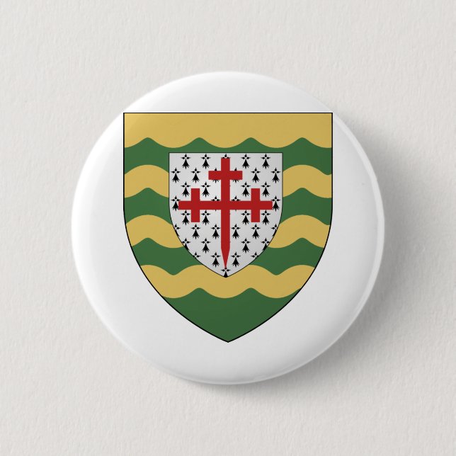 Ireland County Donegal Button (Front)