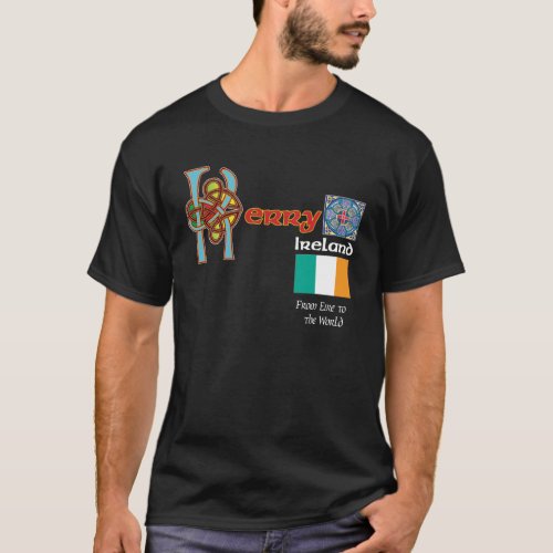 Ireland County Kerry Dark T Shirt