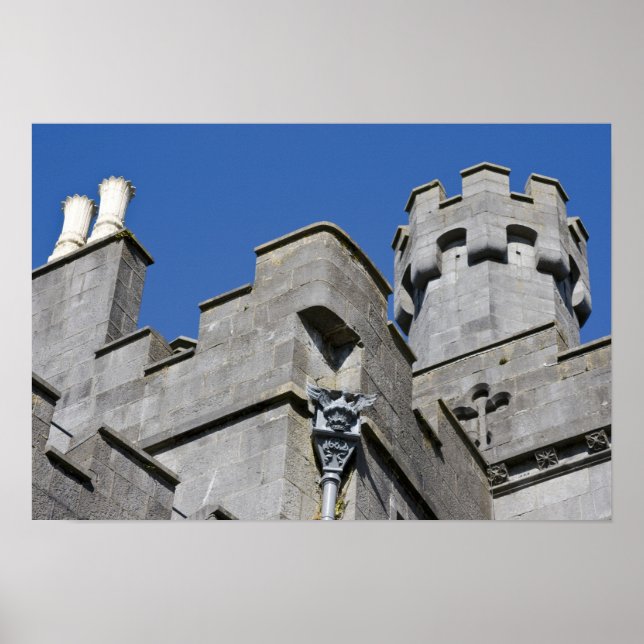 Ireland, County Kilkenny, medieval castle. Poster (Front)