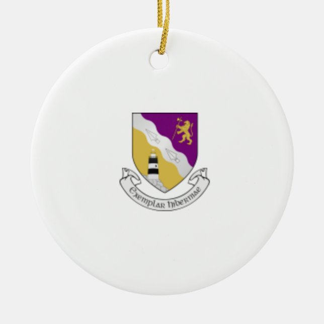 Ireland County Wexford Christmas Ornament (Front)