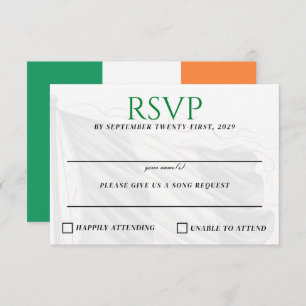 Ireland Couple RSVP Card