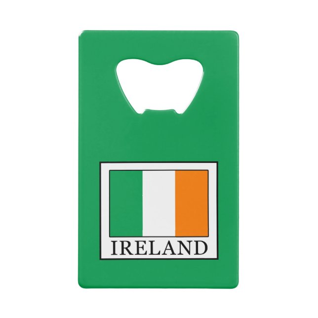 Ireland Credit Card Bottle Opener (Front)