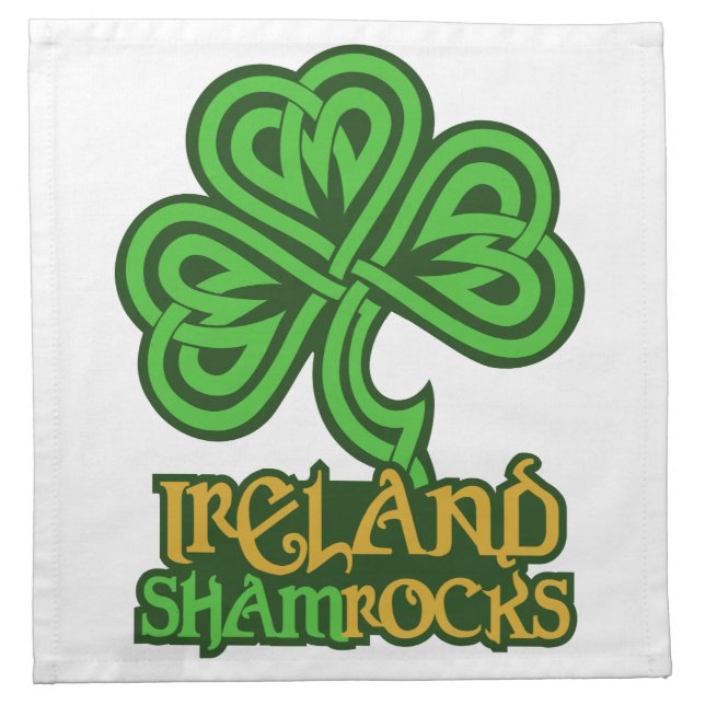 Ireland custom cloth napkins (Front)
