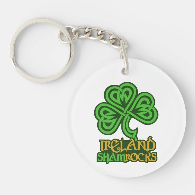 Ireland custom key chain (Front)