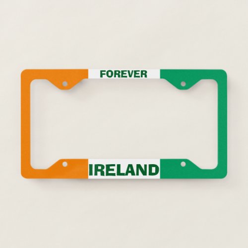 Ireland Custom License Plate Frame