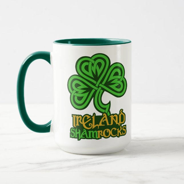 Ireland custom mug - choose style (Left)