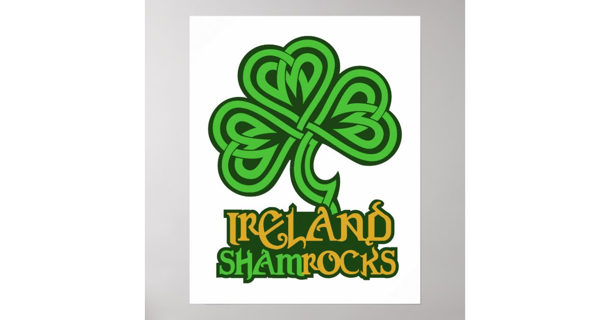 Ireland custom poster | Zazzle