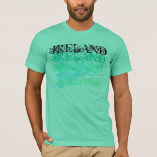 Ireland (cyan backround) T-Shirt