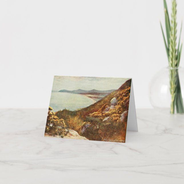 Ireland Dublin Bay from Victoria Hill Card (Front)