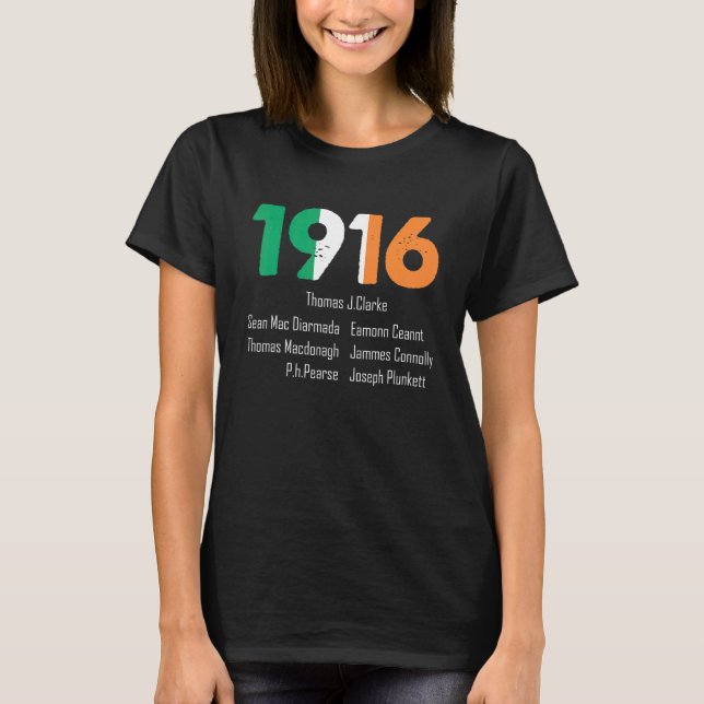 Ireland Easter Rising Centenary 1916 Irish Rebelli T-Shirt (Front)