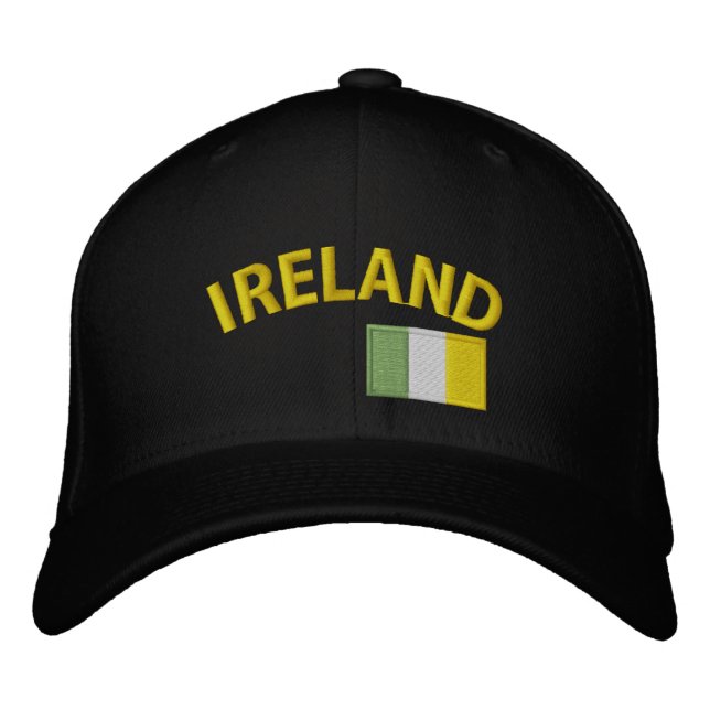 ireland embroidered baseball cap (Front)