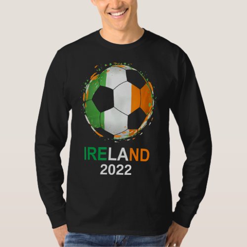 Ireland Flag 2022 Supporter Ireland Soccer Team Ir T_Shirt
