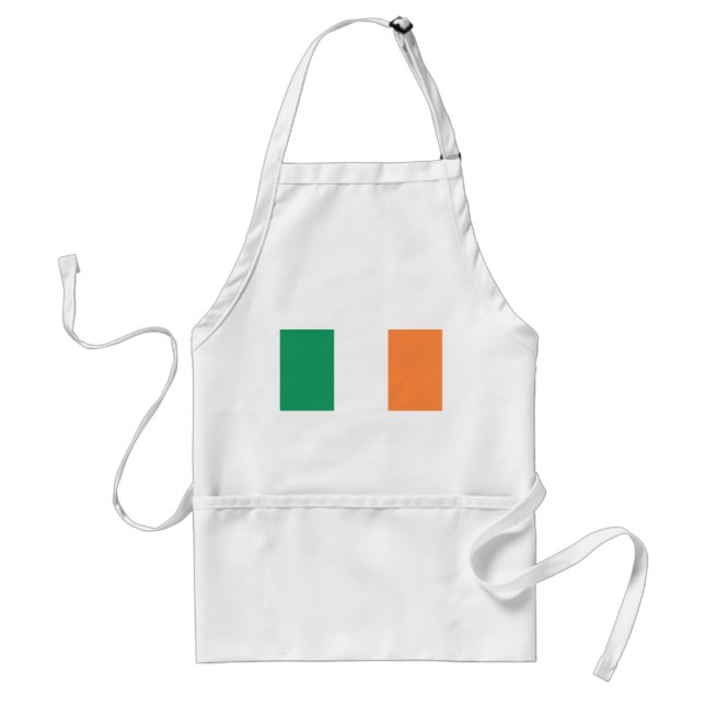 Ireland Flag Adult Apron (Front)