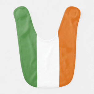 Ireland flag baby bib