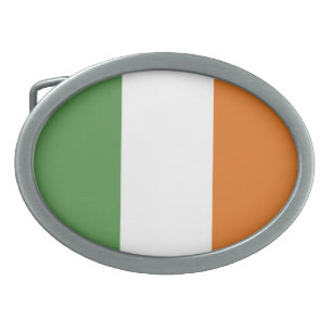 Ireland flag belt buckle