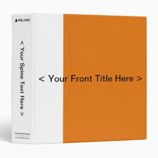 Ireland Flag Binder