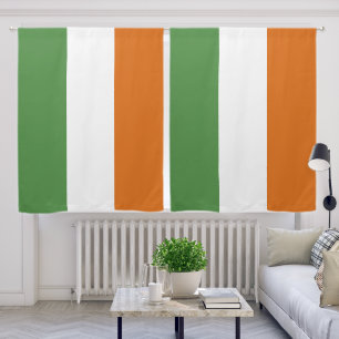 Ireland flag blackout curtains