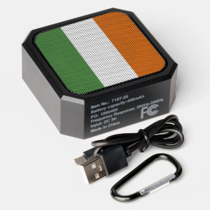 Ireland flag bluetooth speaker