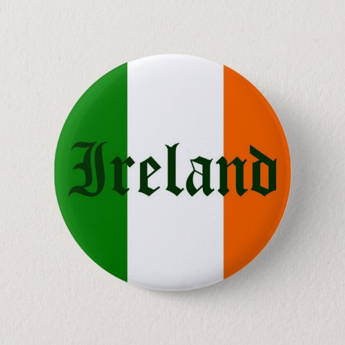 Ireland Flag Button