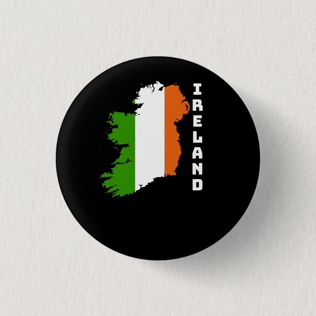 Ireland Flag Button (Front)