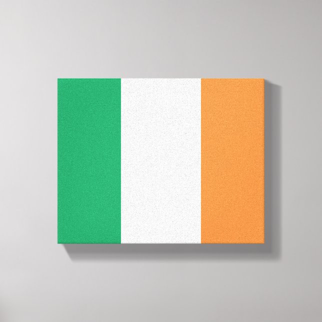 Ireland Flag Canvas Print (Front)