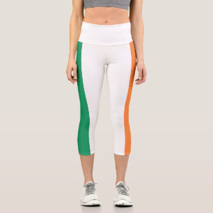 Ireland Flag Capri Leggings