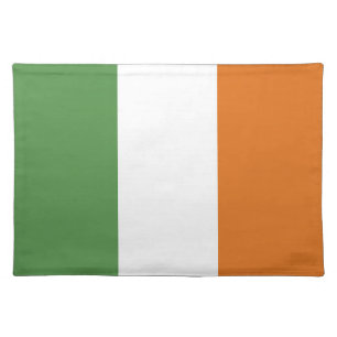 Ireland flag cloth placemat