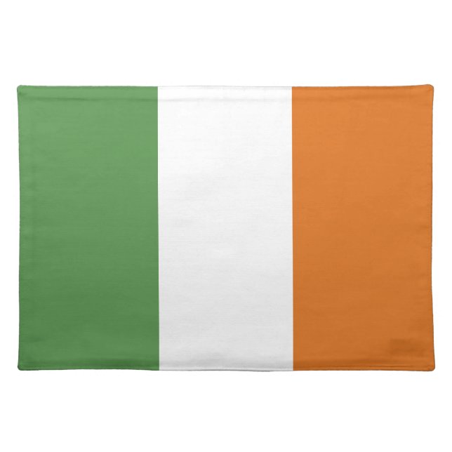 Ireland flag cloth placemat (Front)