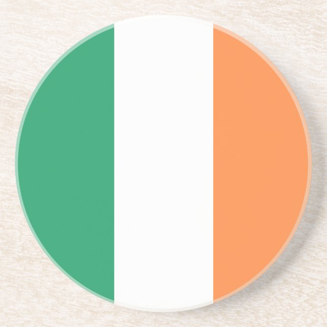 Ireland Flag Coaster (Front)