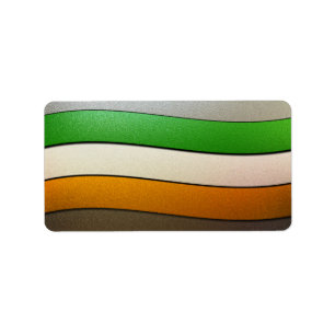 Ireland Flag Colors-Chrome by Shirley Taylor Label