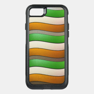 Ireland Flag Colors-Chrome by Shirley Taylor OtterBox Commuter iPhone SE/8/7 Case