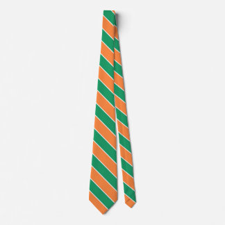 Ireland Flag Colors Elegant Neck Tie