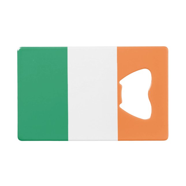 Ireland Flag Credit Card Bottle Opener (Front (Horizontal))