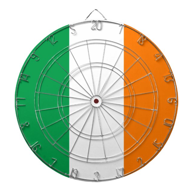 Ireland Flag Dart Board (Front)