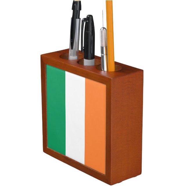 Ireland Flag Desk Organizer (In Situ)