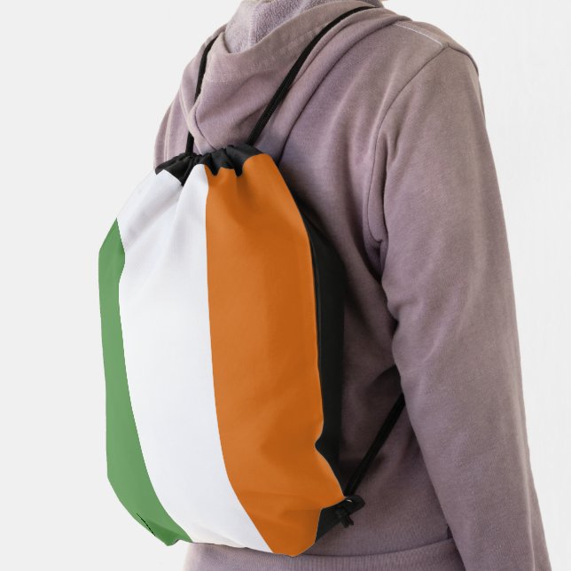 Ireland flag drawstring bag (Insitu)