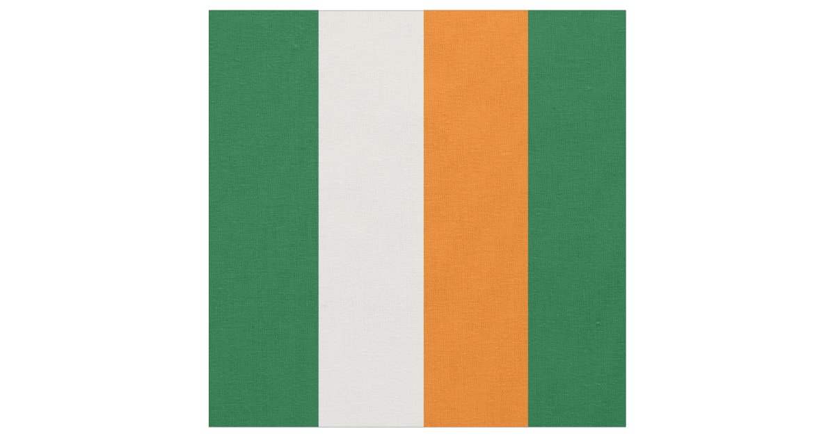 Ireland Flag Fabric Zazzle