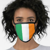 Ireland Flag Face Mask (Worn Her)