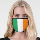 Ireland Flag Face Mask (Worn Her)