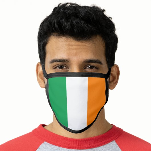 Ireland Flag Face Mask (Worn Him)