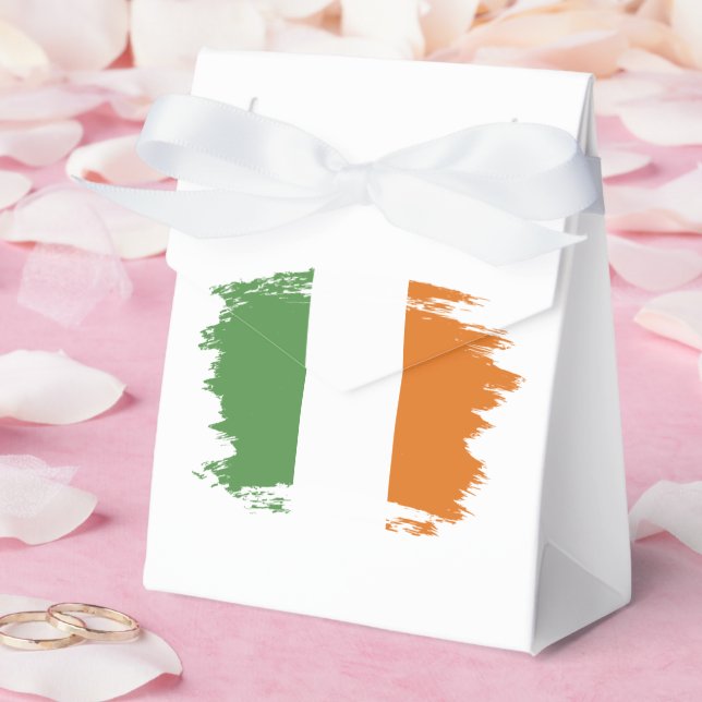 Ireland flag favor boxes (Wedding)