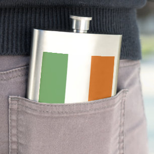 Ireland flag flask