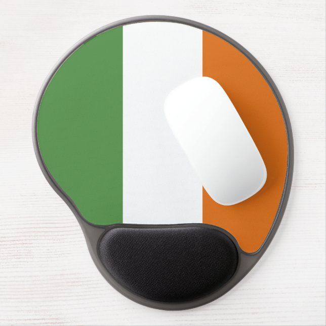 Ireland flag gel mouse pad (Left Side)